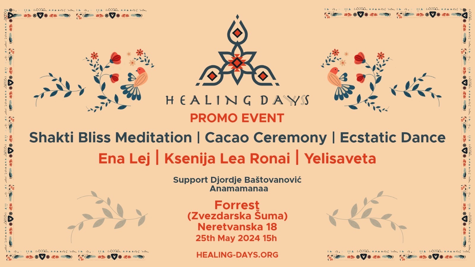 Healing Days Promo Event